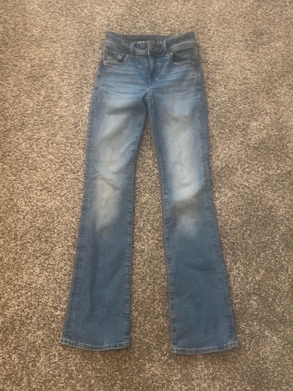 Womens American Eagle Kick Boot (mini flare) Jeans